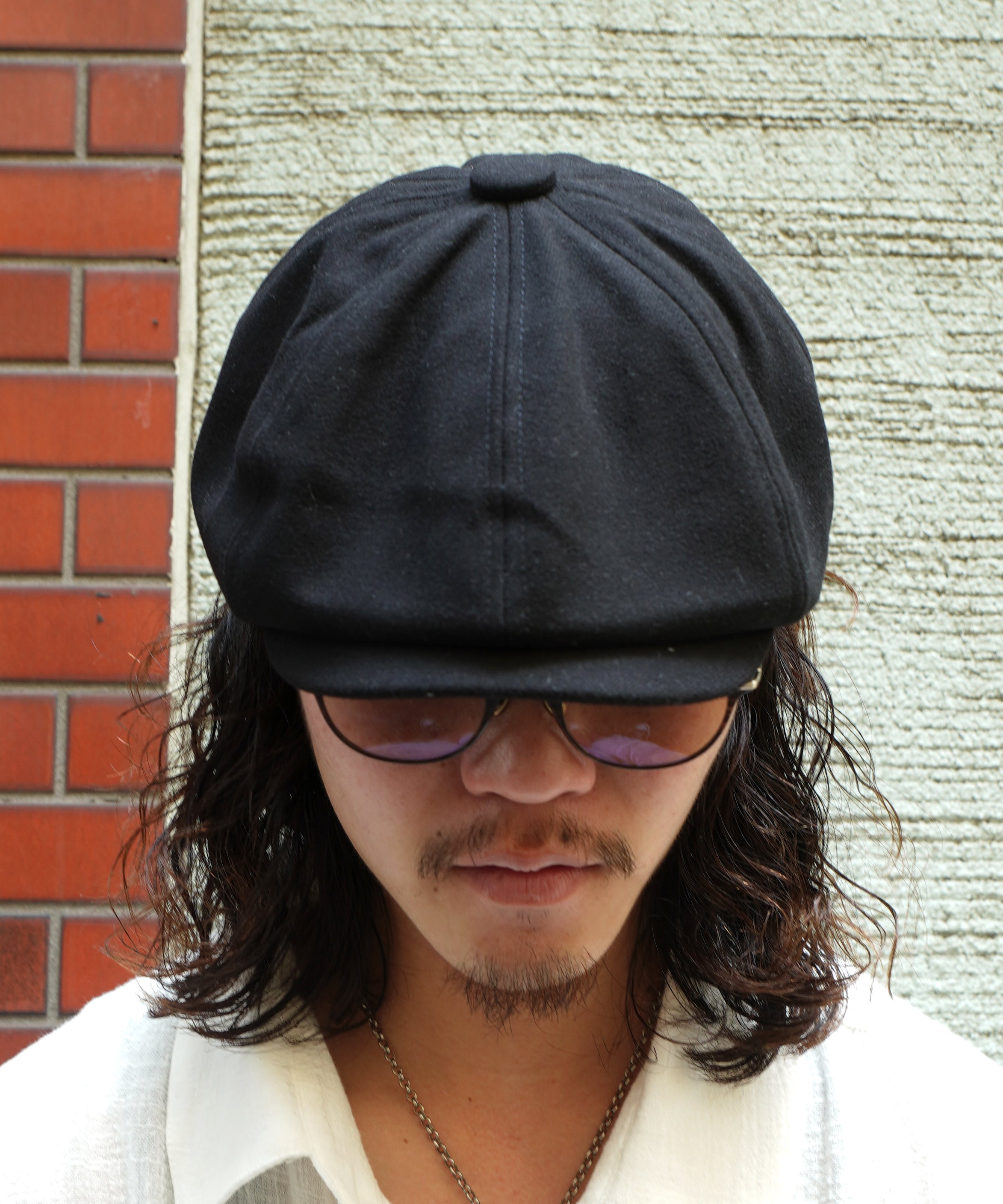 8パネルキャスケット[Black] – Noen