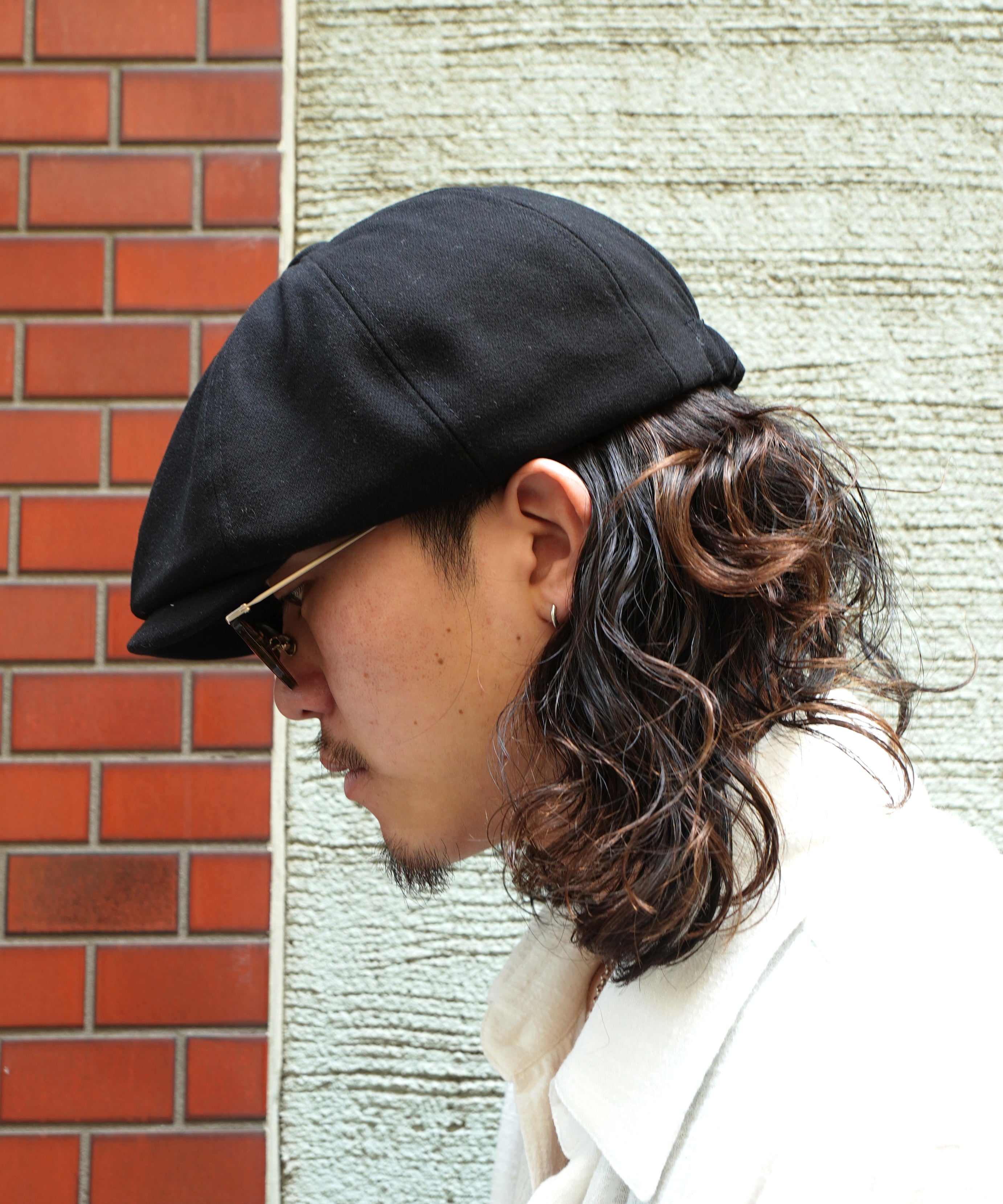 8パネルキャスケット[Black] – Noen