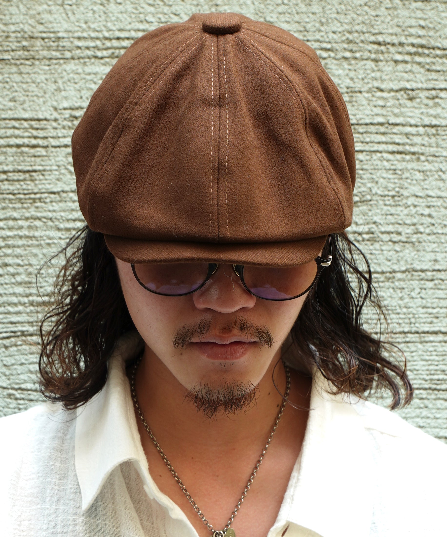 8パネルキャスケット[Brown] – Noen