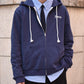 カレッジロゴジップフーディー[Navy]