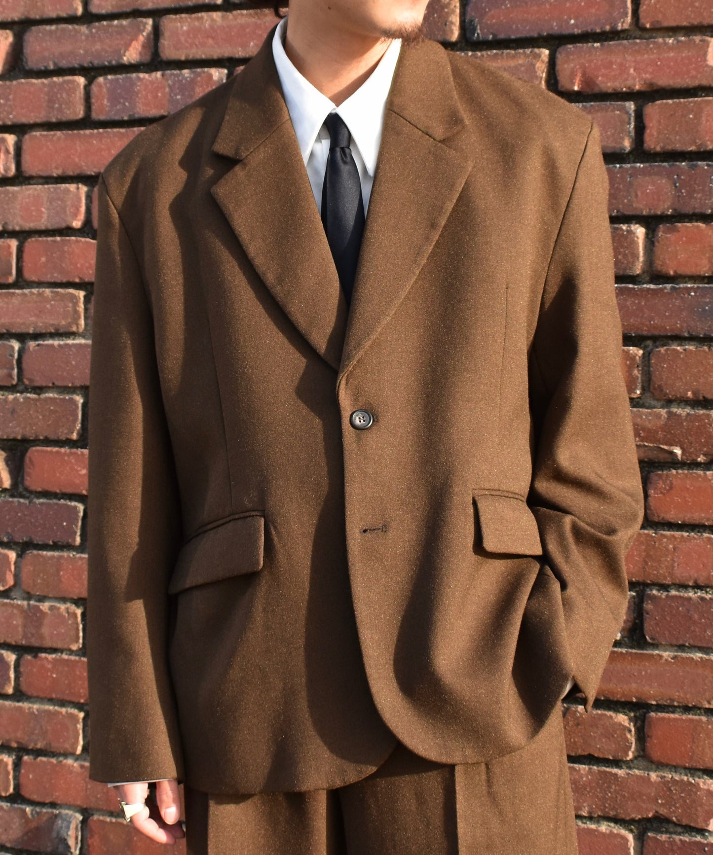 グランパテーラードジャケット[Brown]