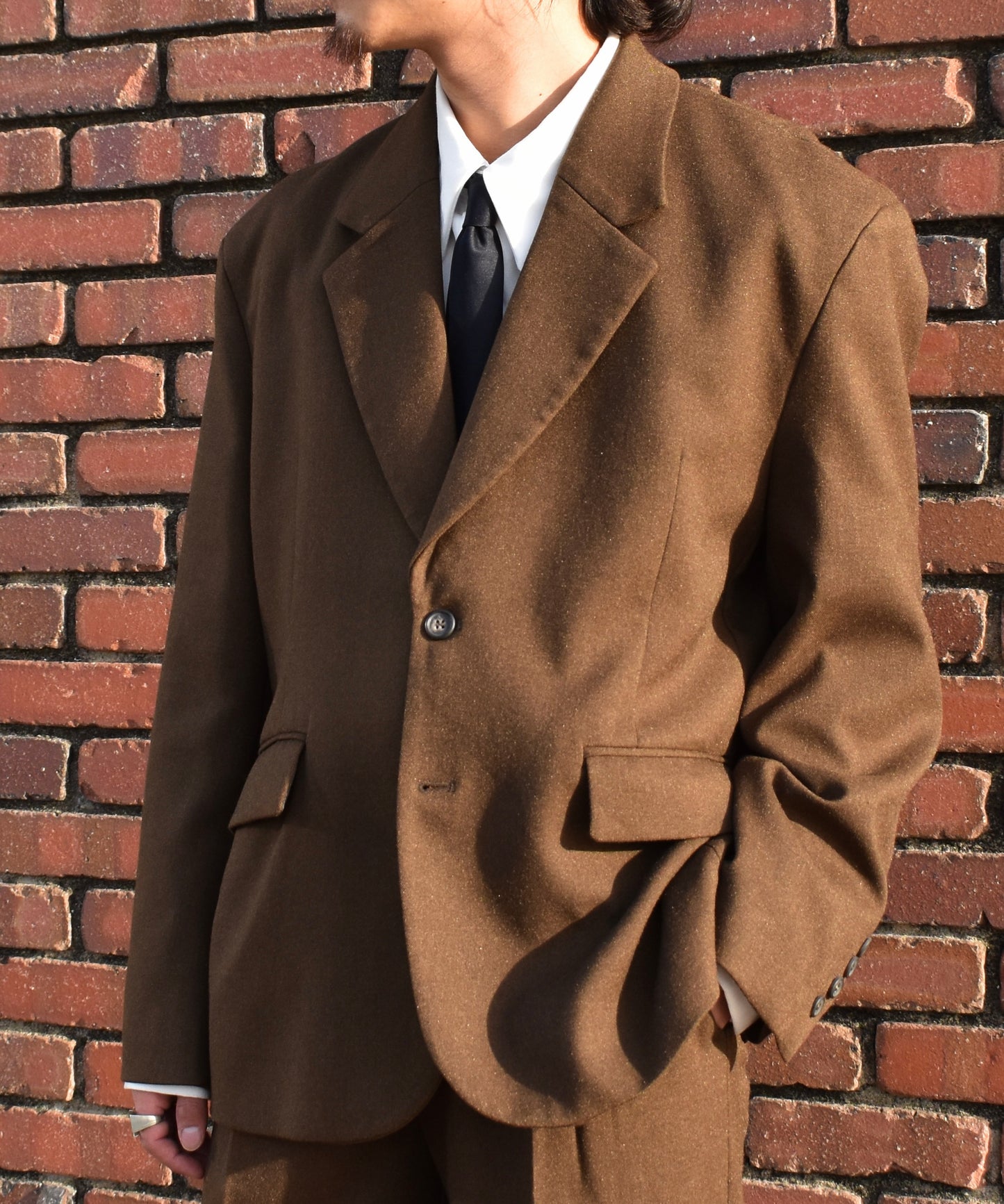 グランパテーラードジャケット[Brown]