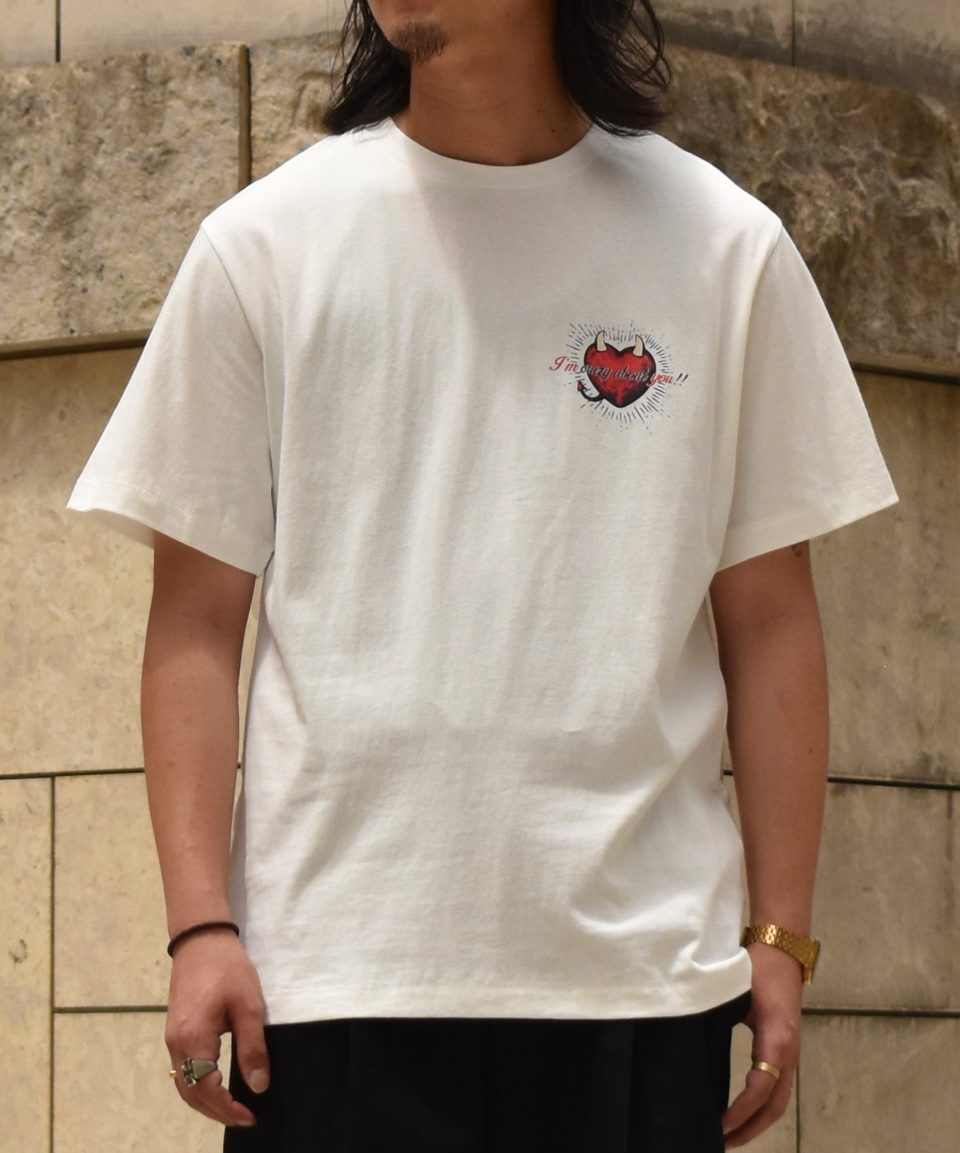 PIN-UP T-SHIRT[White]