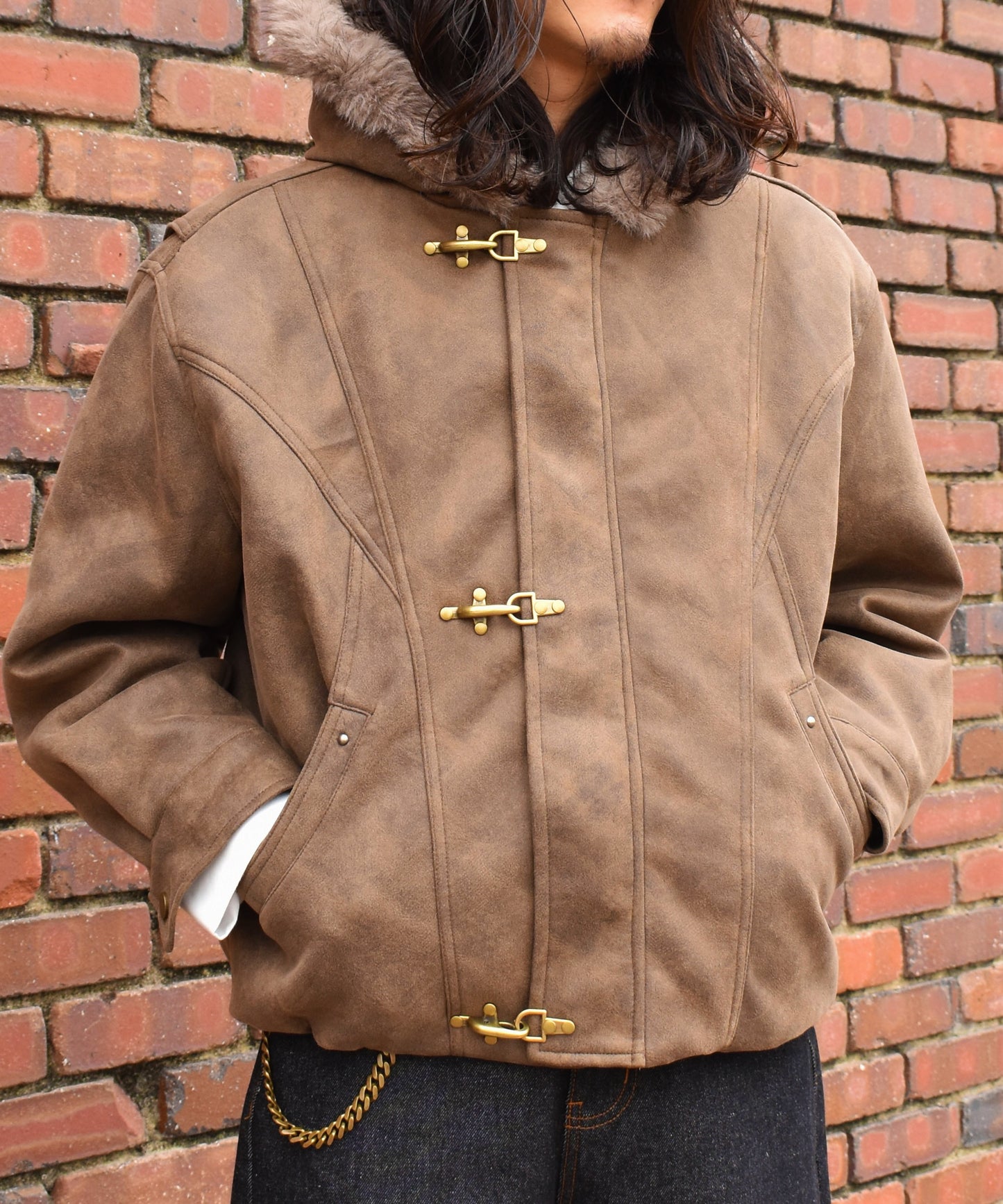 ファイヤーマンファーブルゾン[Dark Khaki]