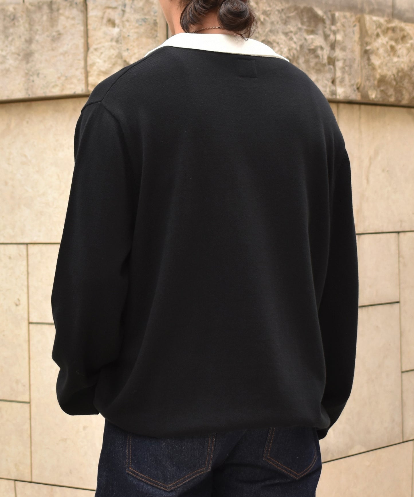 ラガーニットポロ[Black]