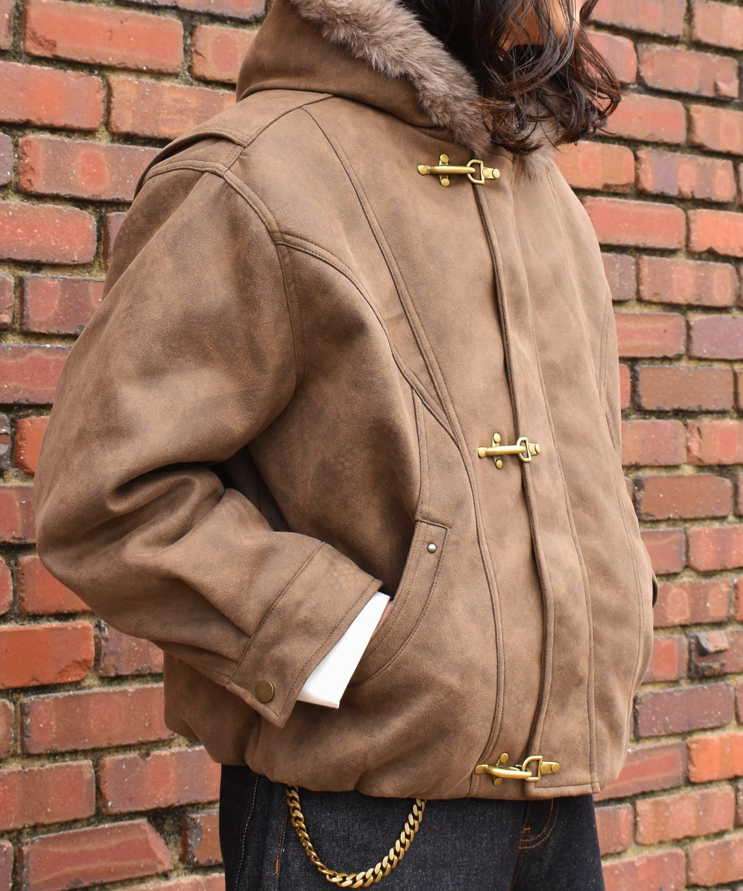 ファイヤーマンファーブルゾン[Dark Khaki]