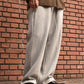 センタープレススウェットパンツ[Gray]