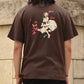 PIN-UP T-SHIRT[Brown]