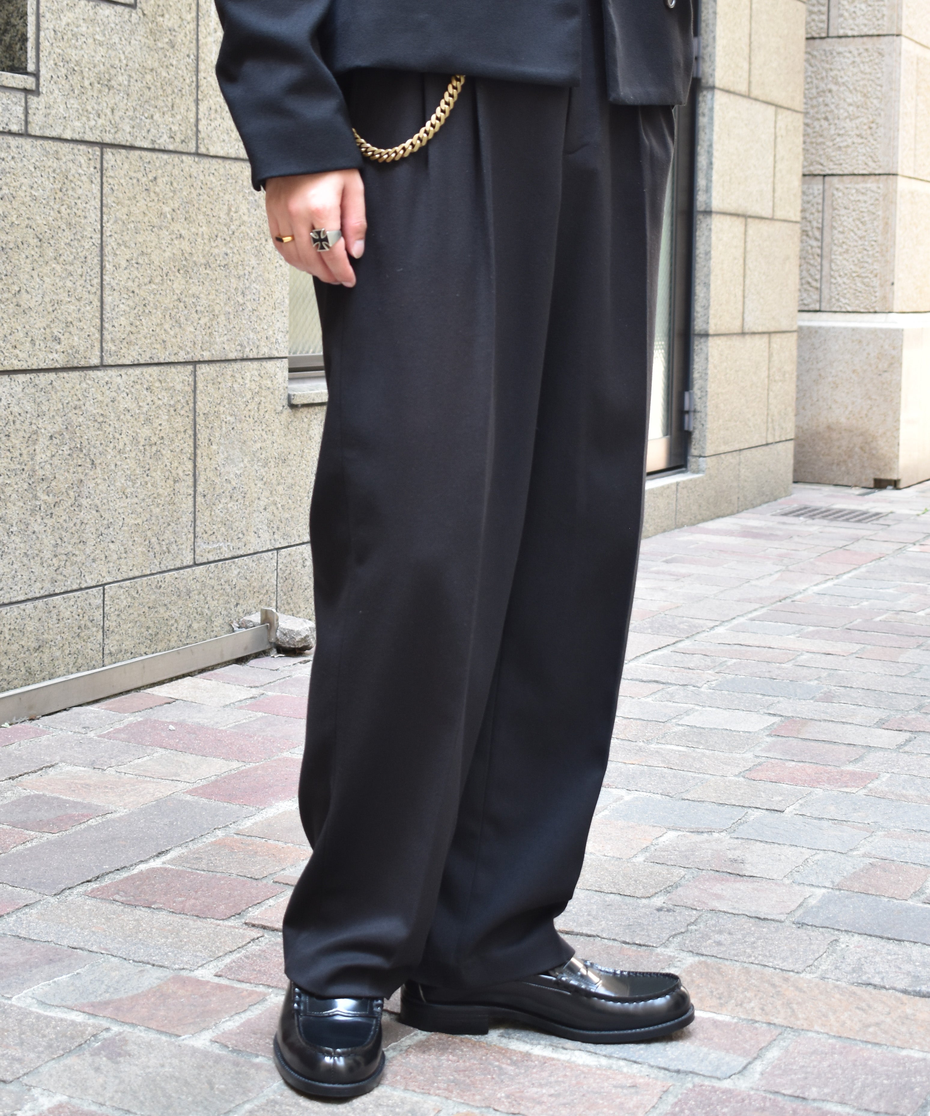 ミリタリーツイルスラックス[Black] – Noen