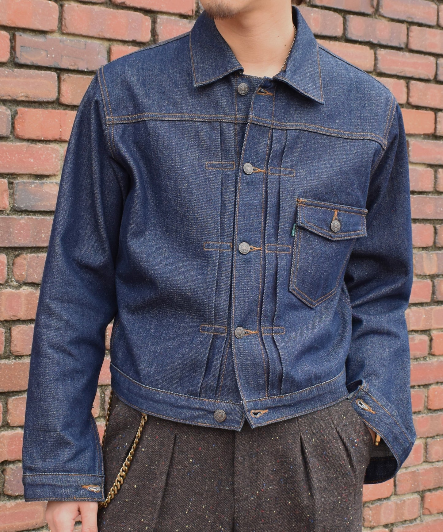 デニムジャケット1st.[Indigo]