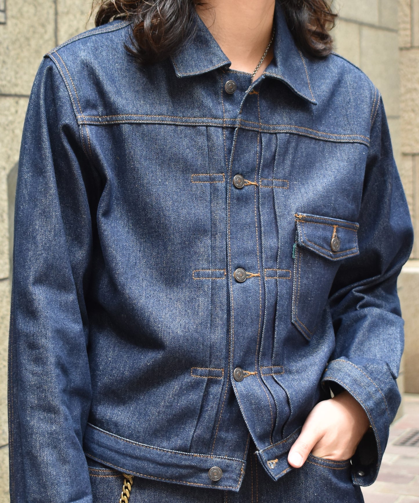 デニムジャケット1st.[Indigo]