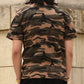 カモサーマルヘンリーTシャツ[Light Brown]