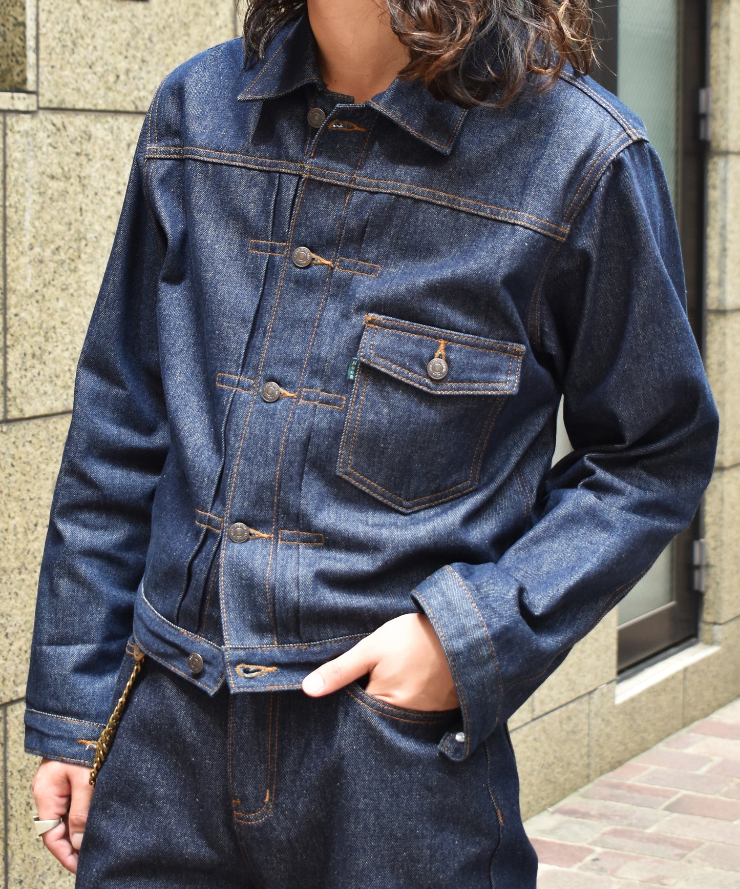 デニムジャケット1st.[Indigo]