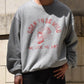FADED SKULL SWEAT[Gray×Red]