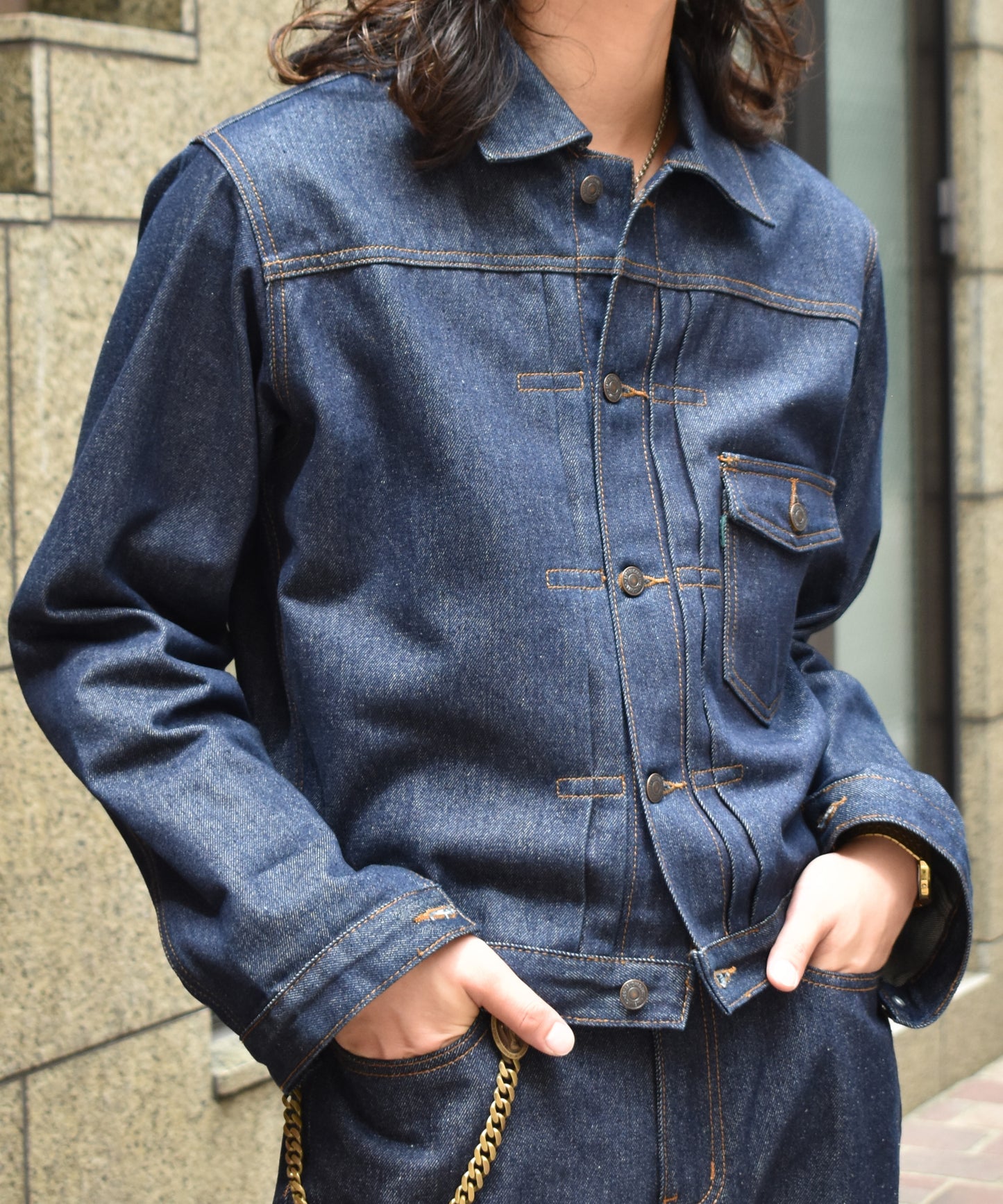 デニムジャケット1st.[Indigo]