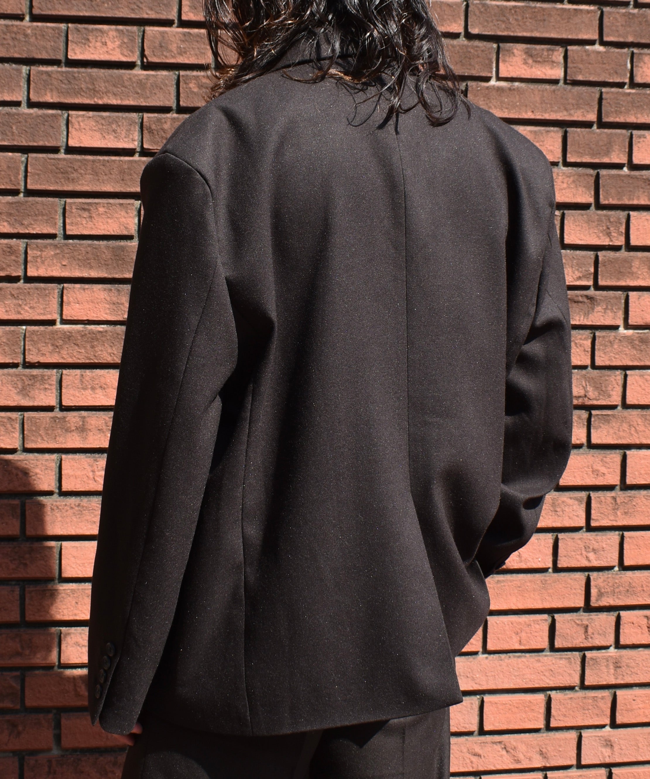 grancyグランシーブラック テーラードジャケット L グランパテーラードジャケット[Black] – Noen