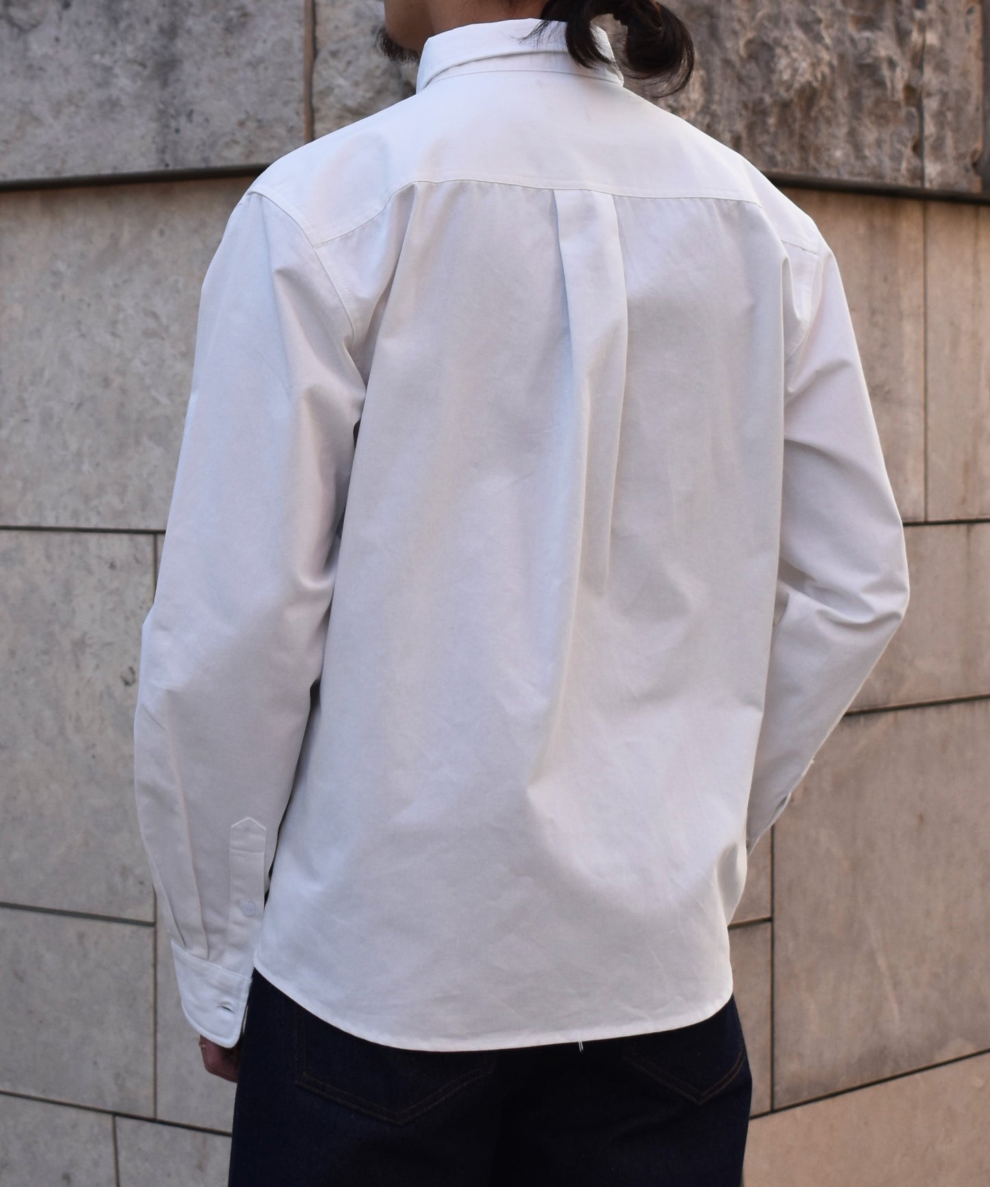 オックスフォードBDシャツ[White]