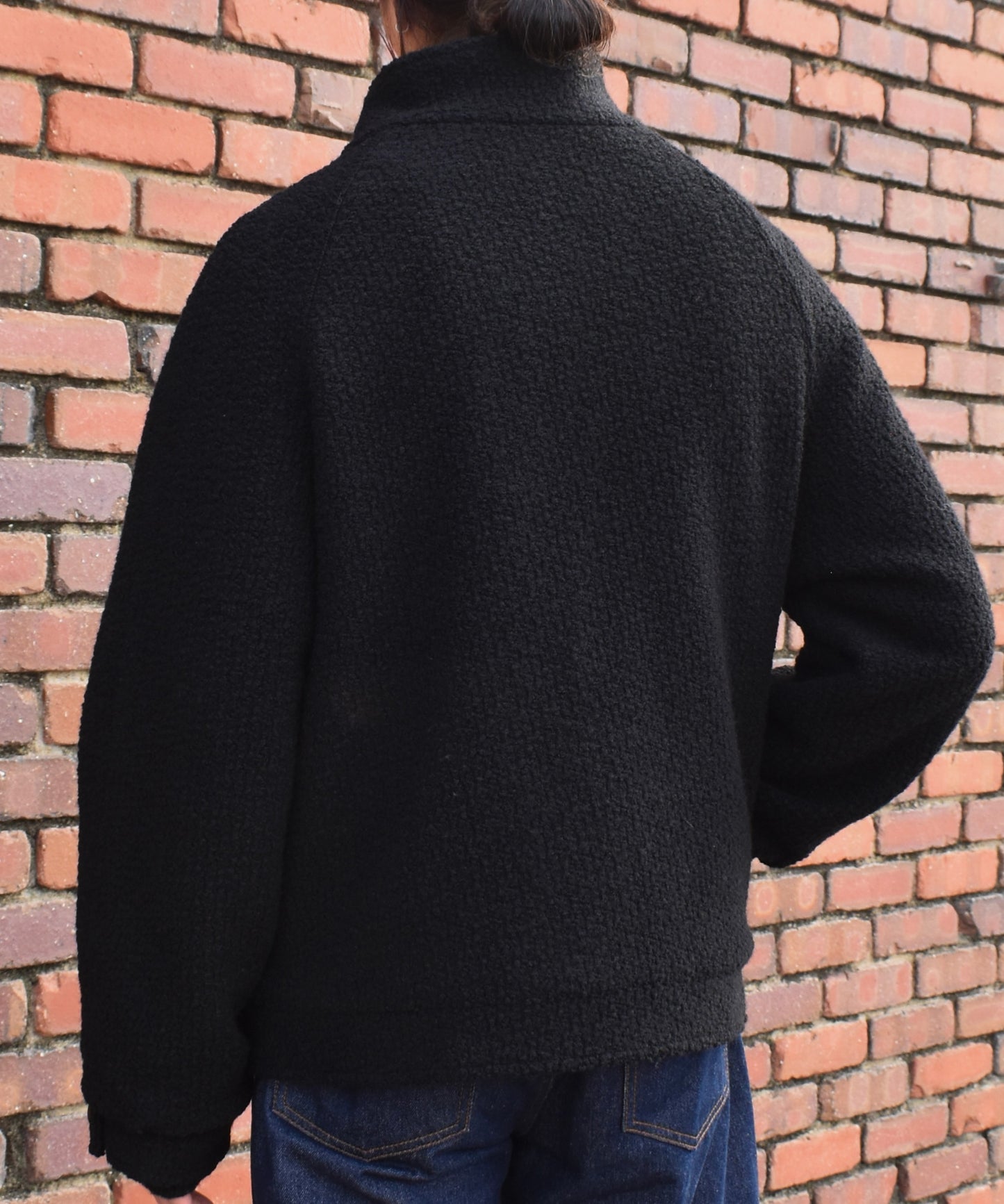 ボアフライトブルゾン[Black]