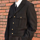 ショートリブミリタリーアイクジャケット[Black]