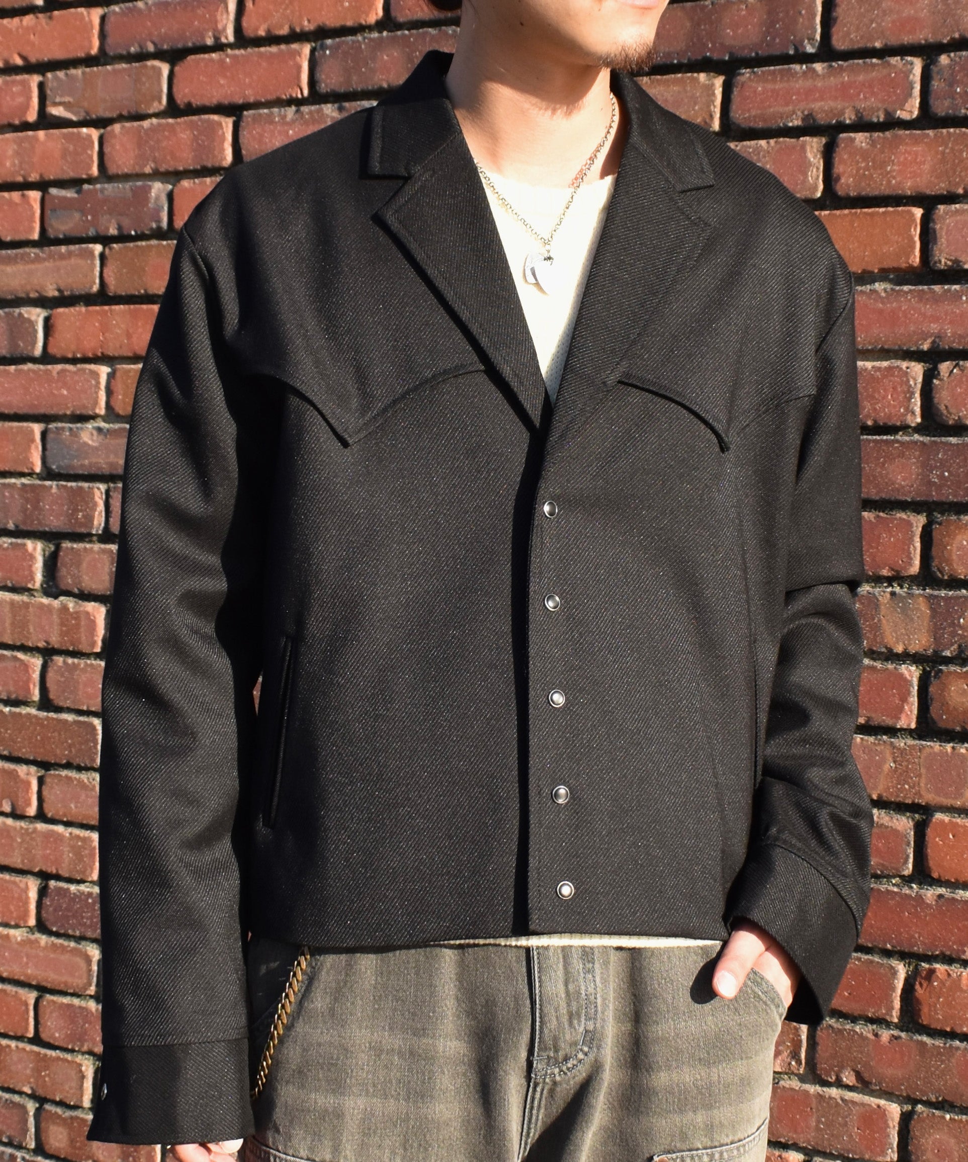 ウエスタンテーラードジャケット[Black] – Noen