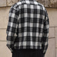 オンブレチェックシャツ[Black]