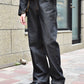 シンチバックブーツカットジーンズ[Black]