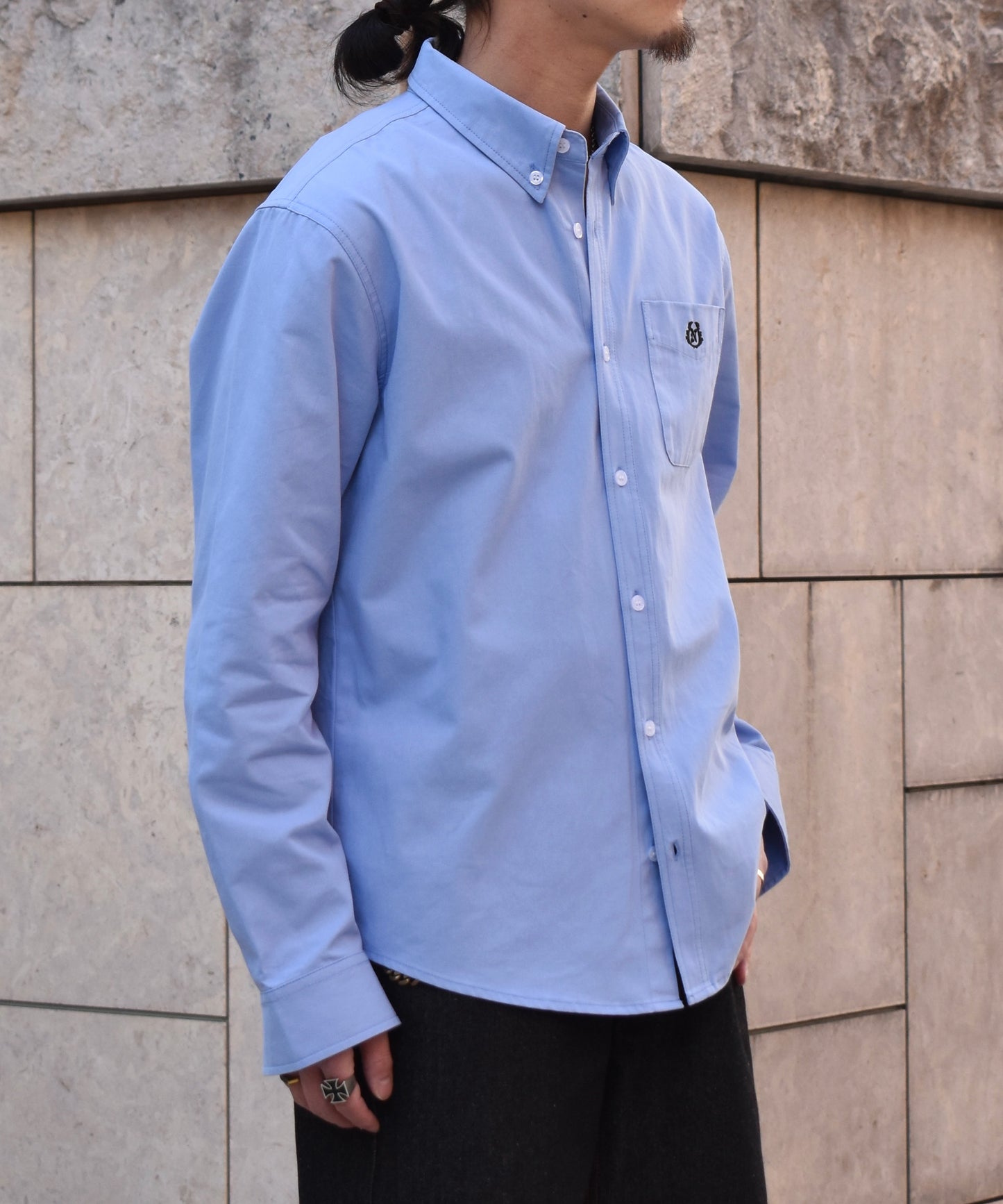 オックスフォードBDシャツ[Blue]