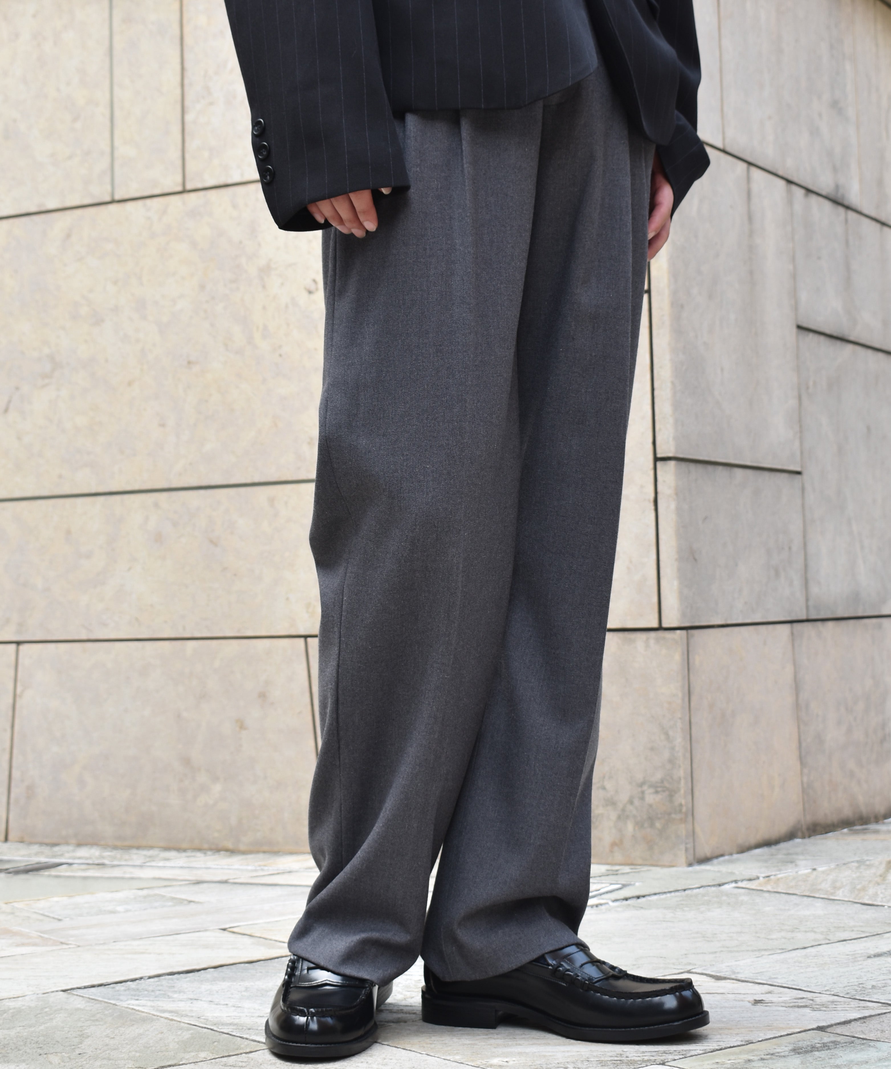 ミリタリーツイルスラックス[Gray] – Noen