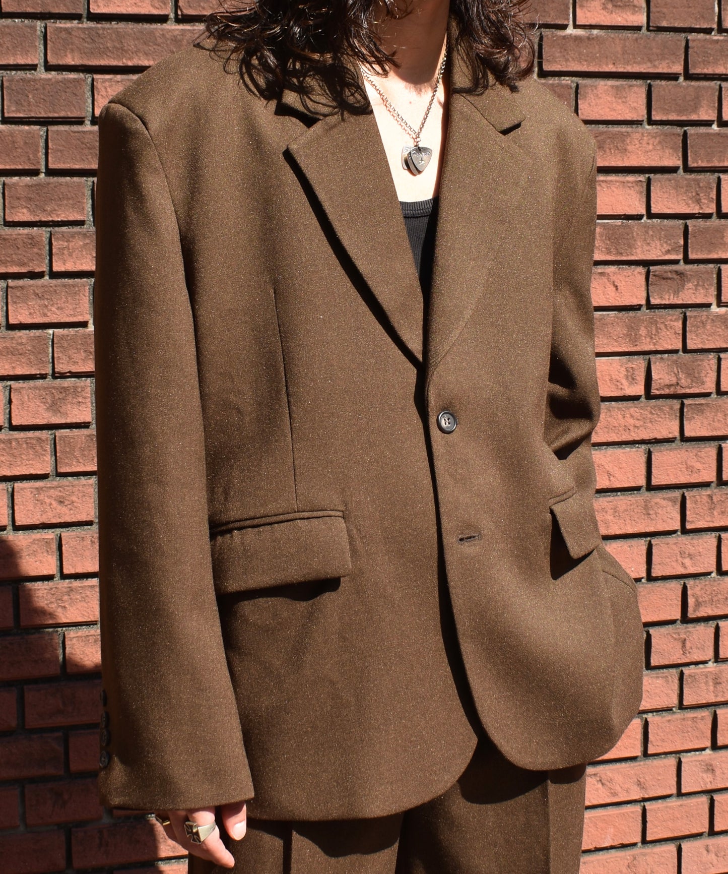 グランパテーラードジャケット[Brown]