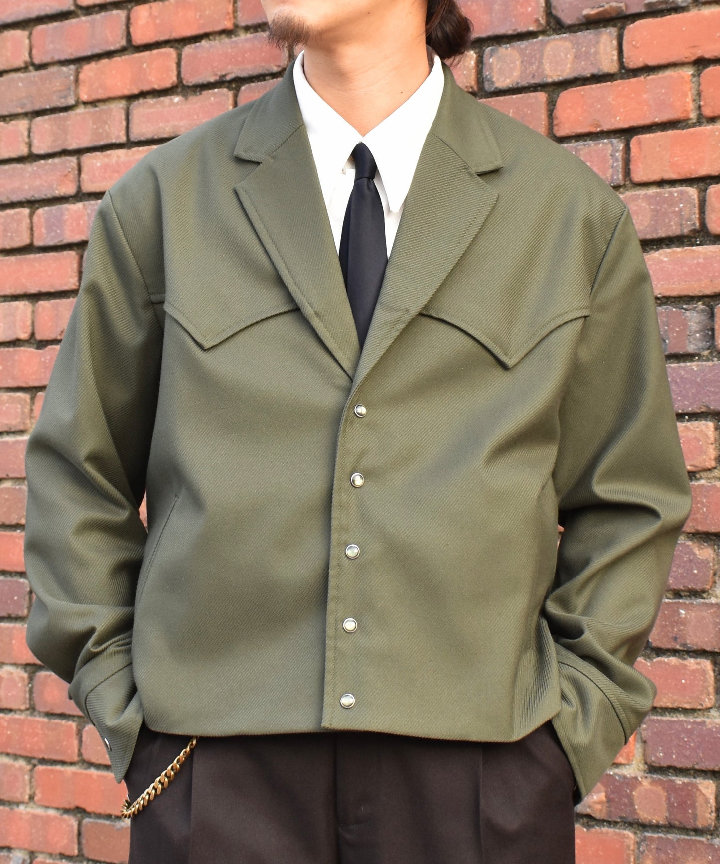ウエスタンテーラードジャケット[Green]