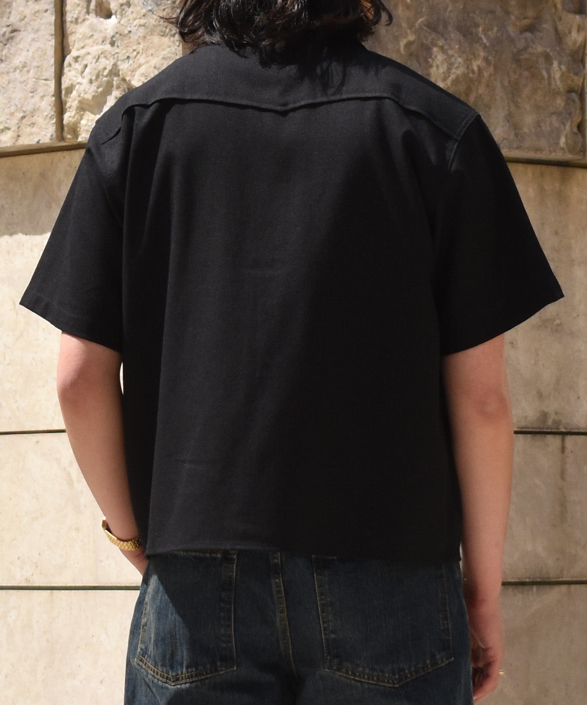 オールドランチウエスタンシャツ[Black]