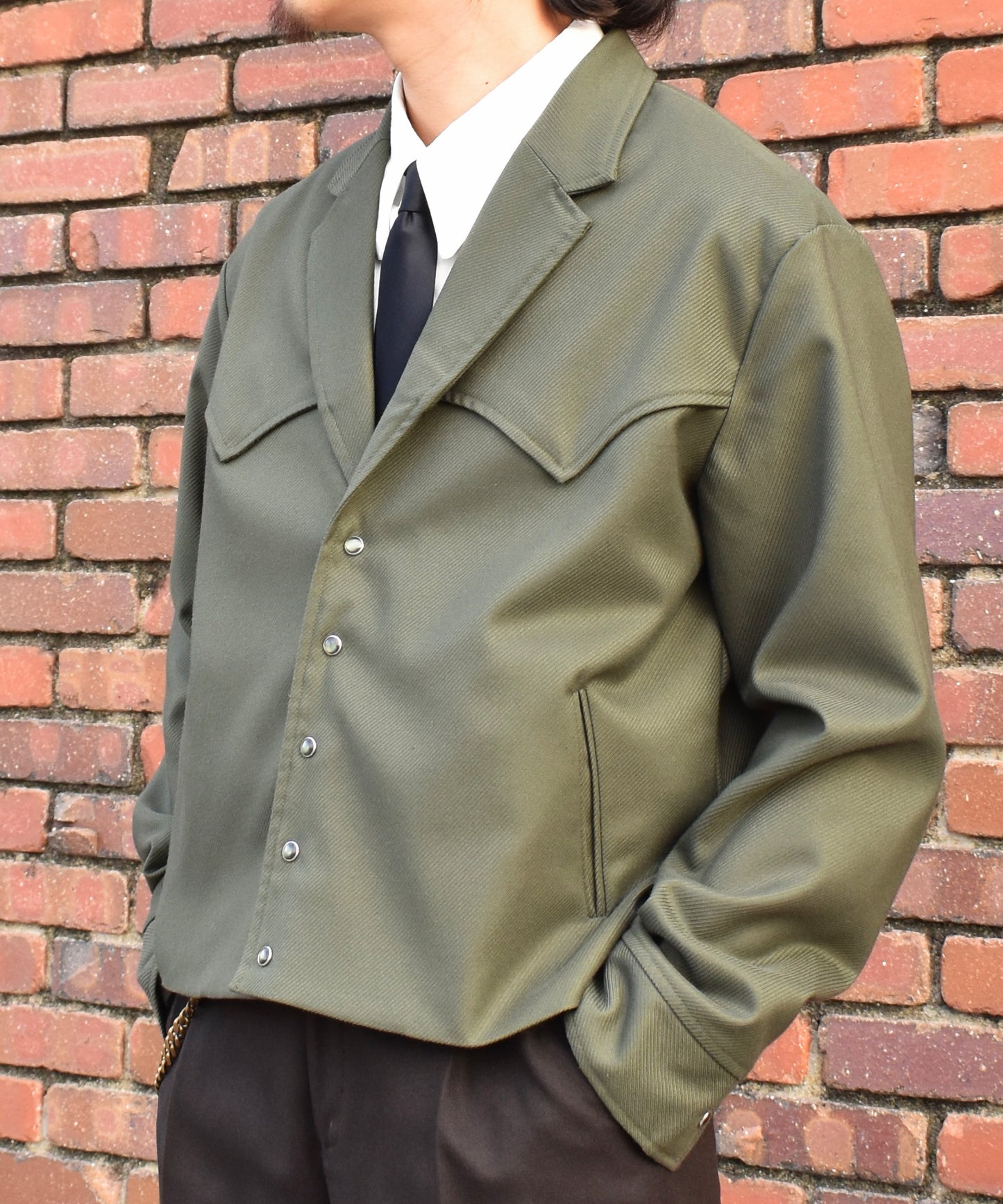 ウエスタンテーラードジャケット[Green]