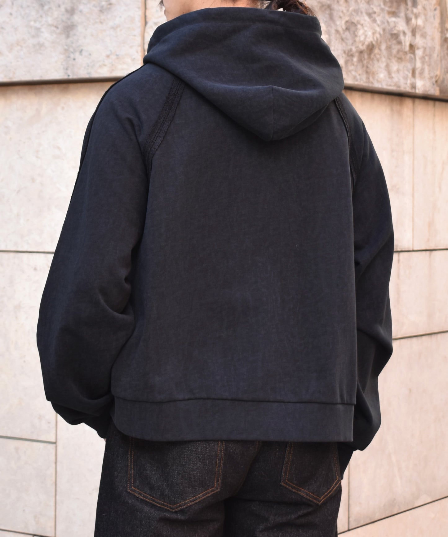 ワークフェードジップフーディー[Black]