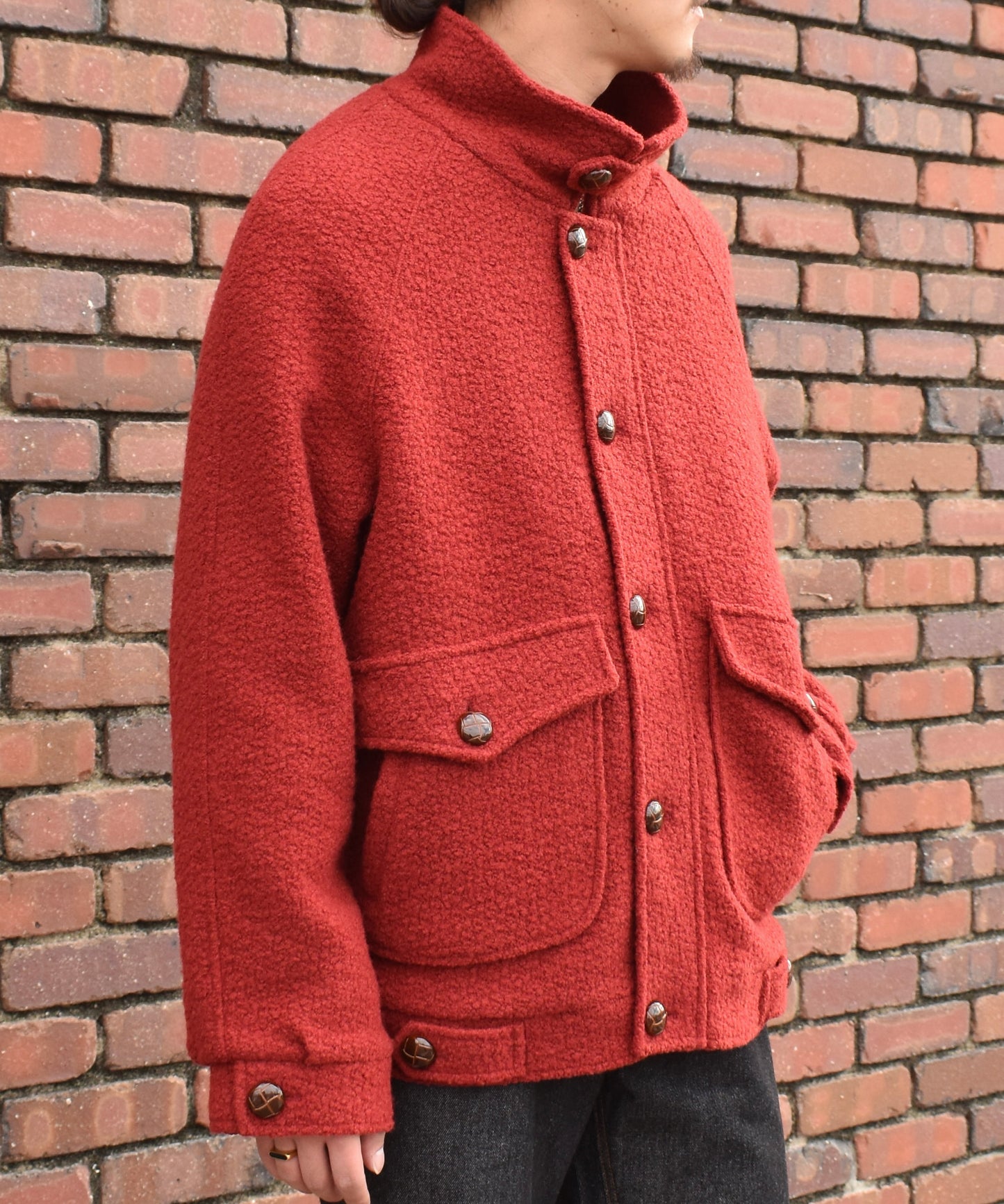 ボアフライトブルゾン[Red]