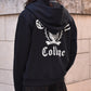 カレッジロゴジップフーディー[Black]