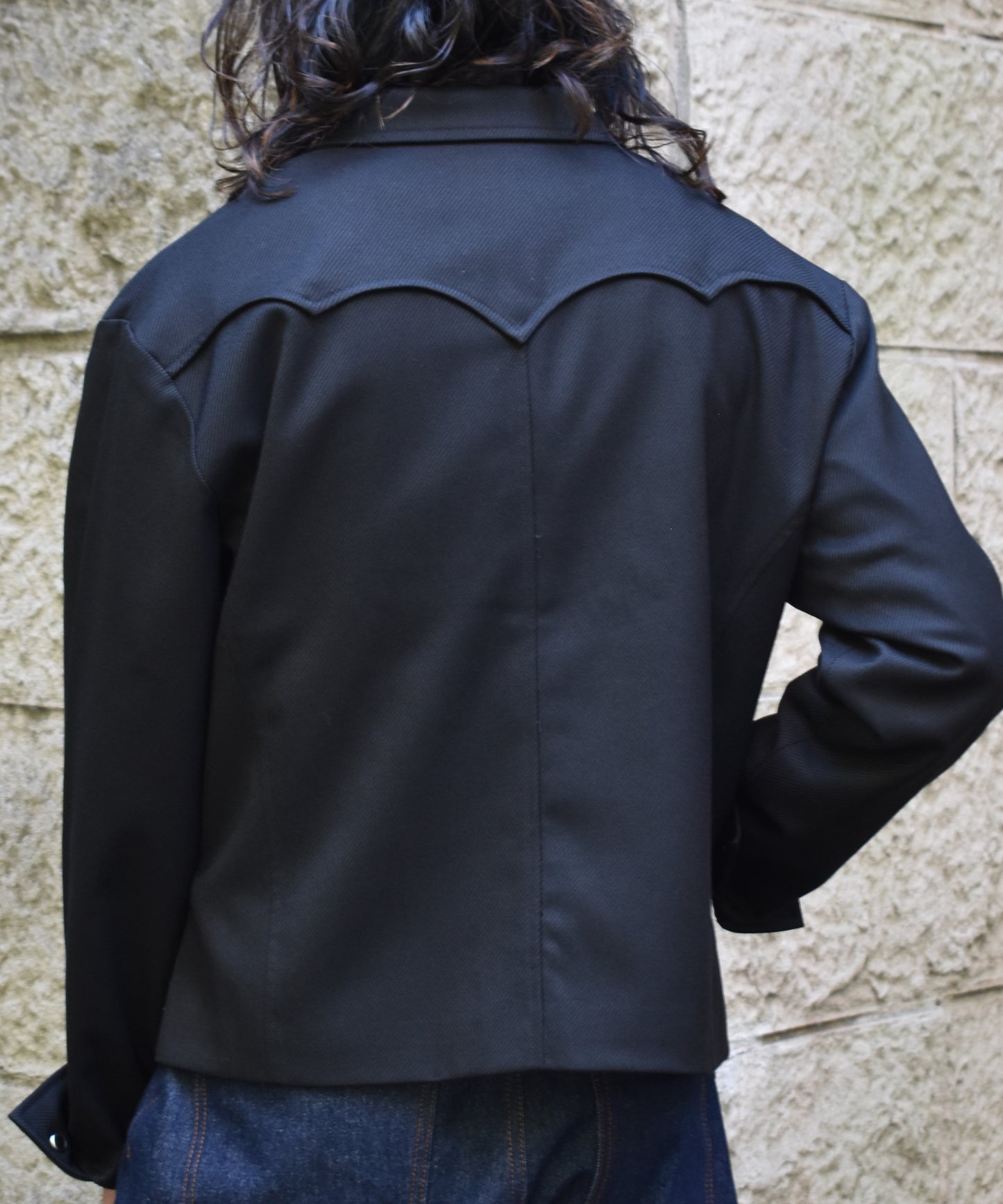ウエスタンテーラードジャケット[Black]
