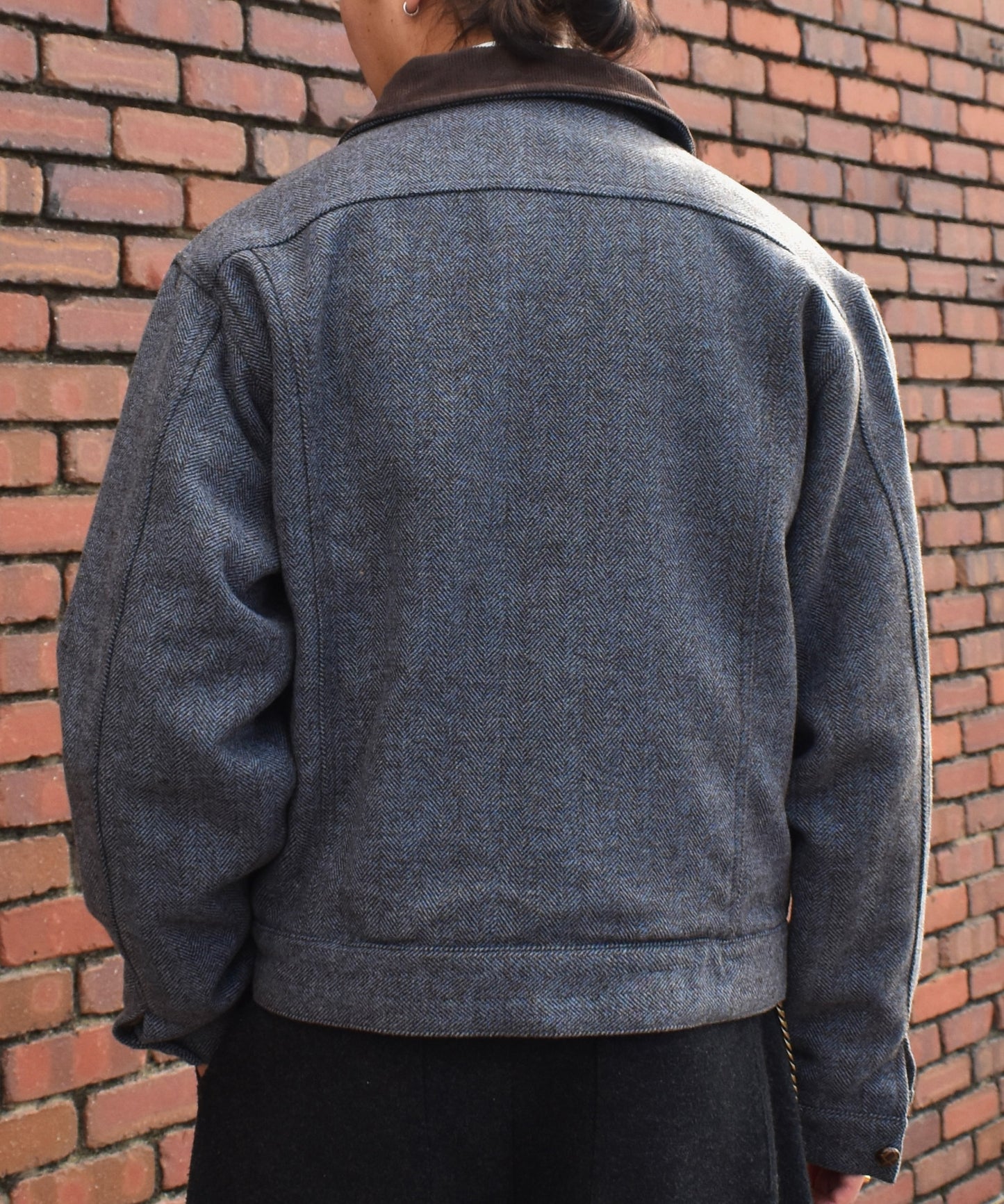 ツイードトラッカージャケット[Light Blue]