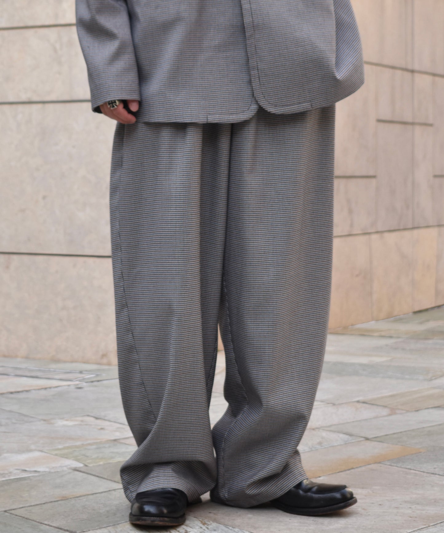 イージーワイドスラックス[Houndstooth]