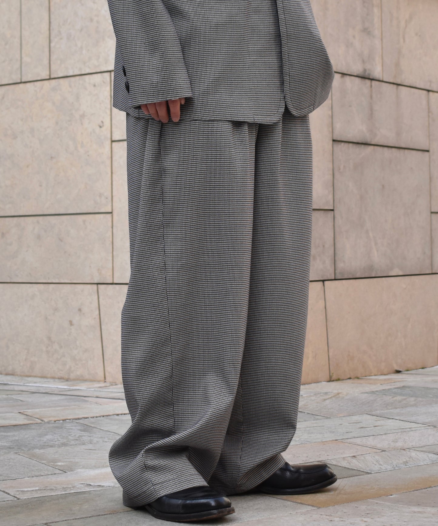 イージーワイドスラックス[Houndstooth]