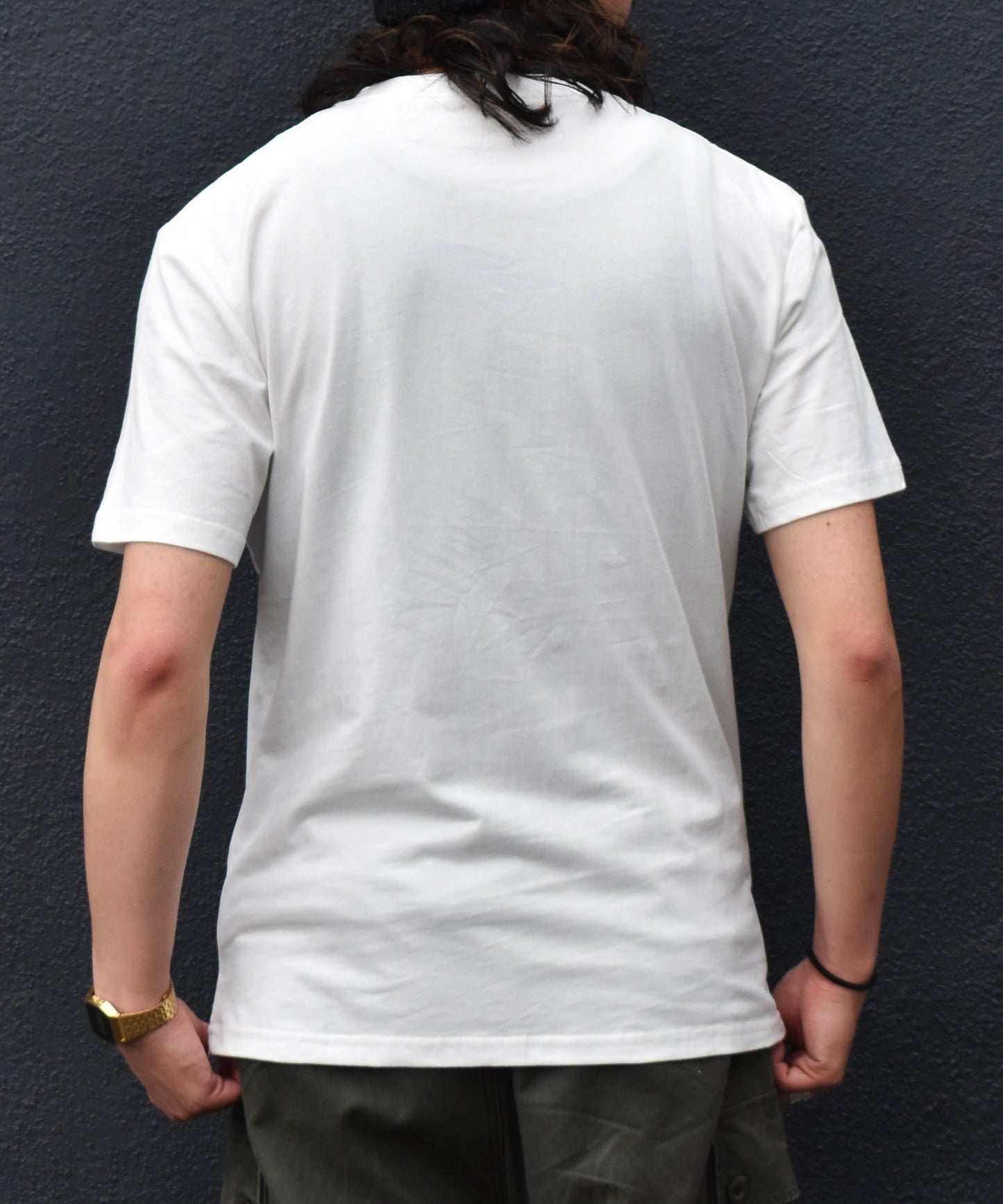チカーノバイカーTシャツ[White]