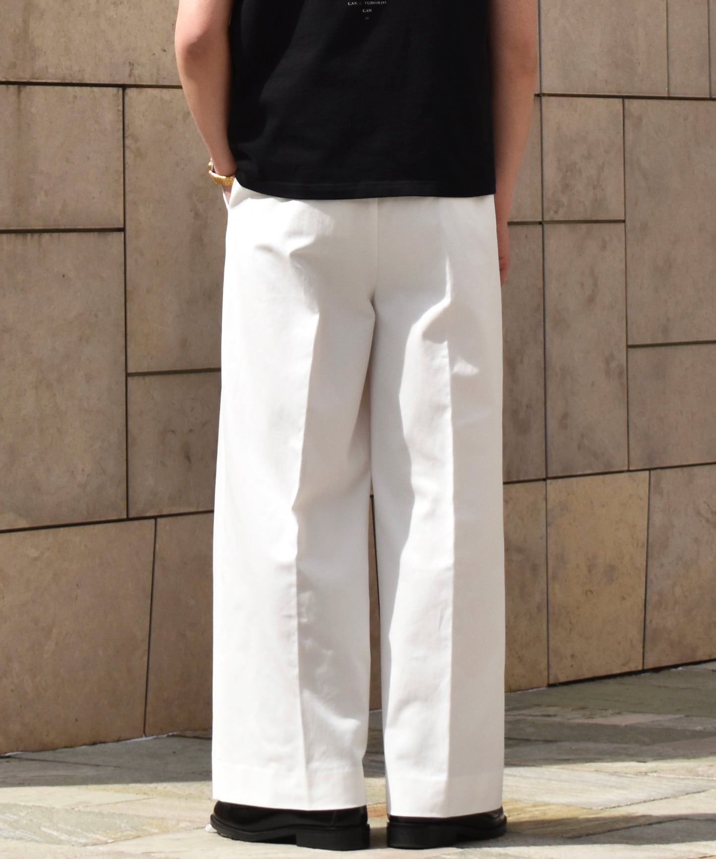 クラシックチノトラウザー[White]