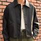 ヴィンテージライクレザージャケット[Black]