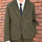 アンカーラペルツイードジャケット[Olive]