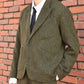 アンカーラペルツイードジャケット[Olive]