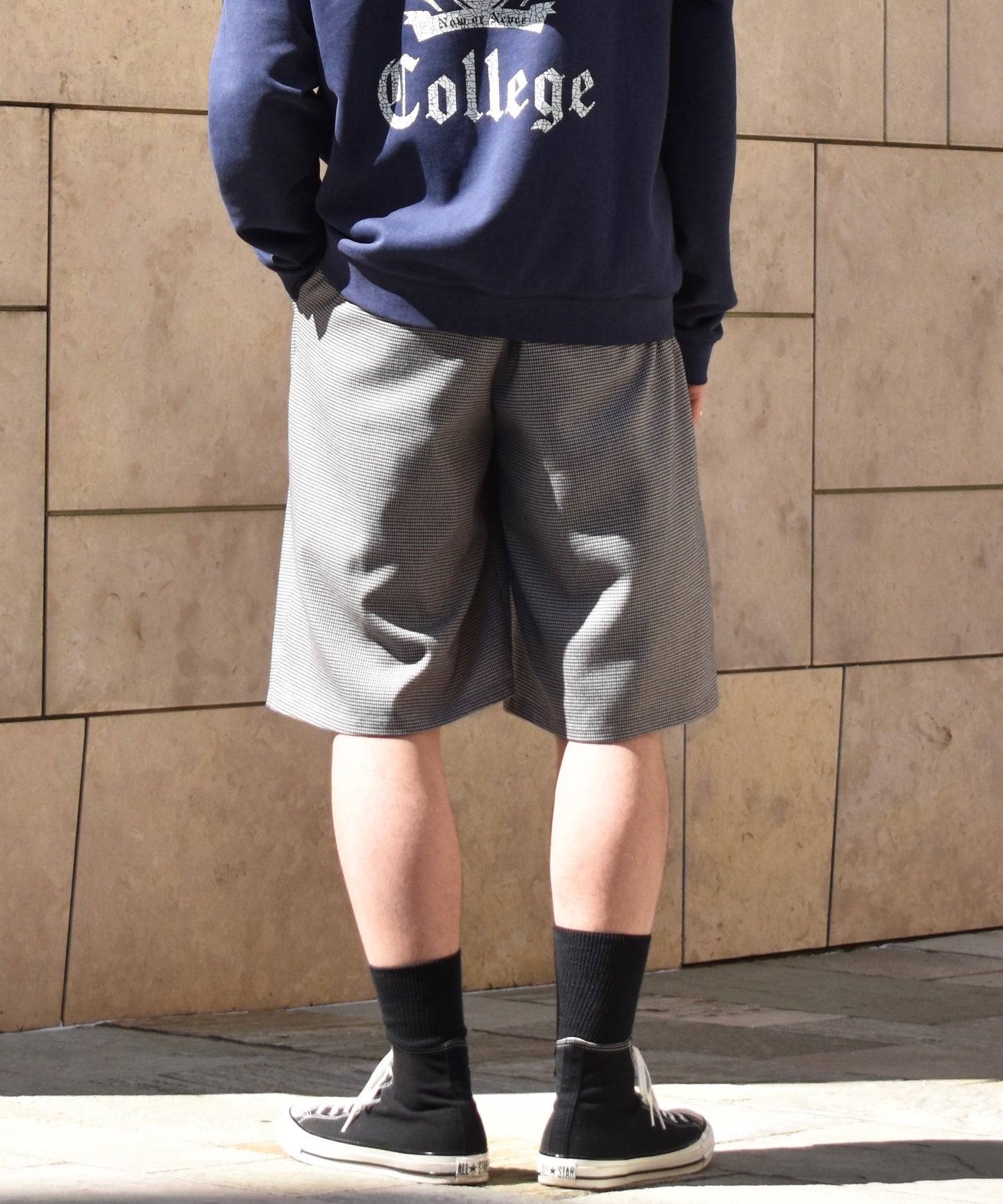 ワイドフィットグルカショーツ[Houndstooth]
