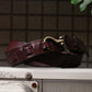 フックバックルレザーベルト35㎜[Brown]