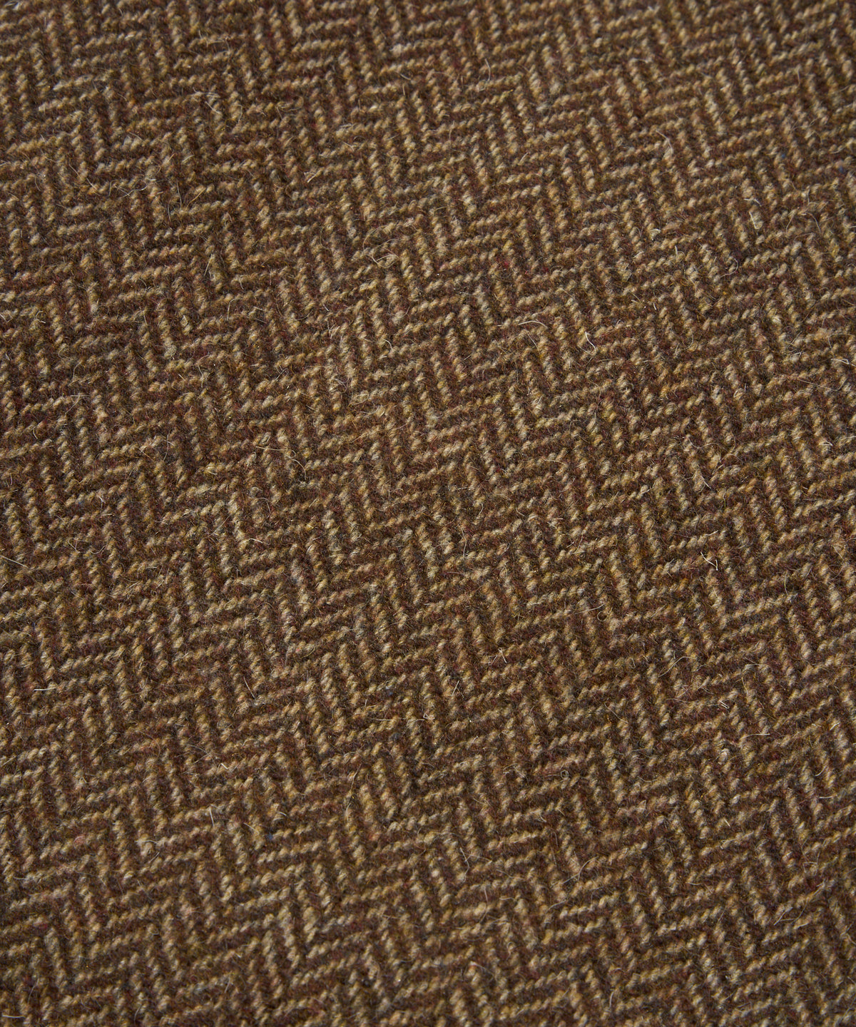 ヘリンボーンツイードオーバージャケット[Beige]