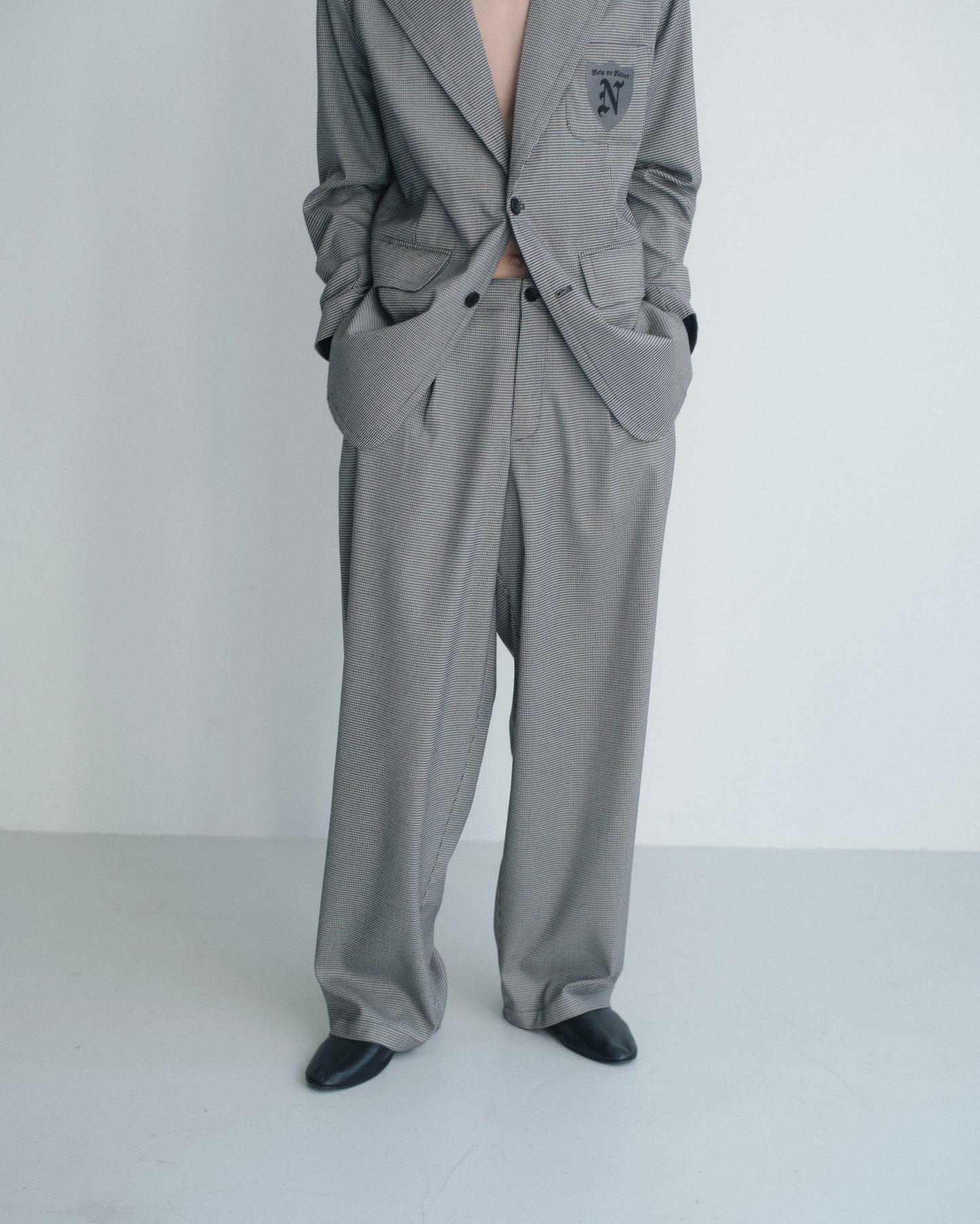 イージーワイドスラックス[Houndstooth]