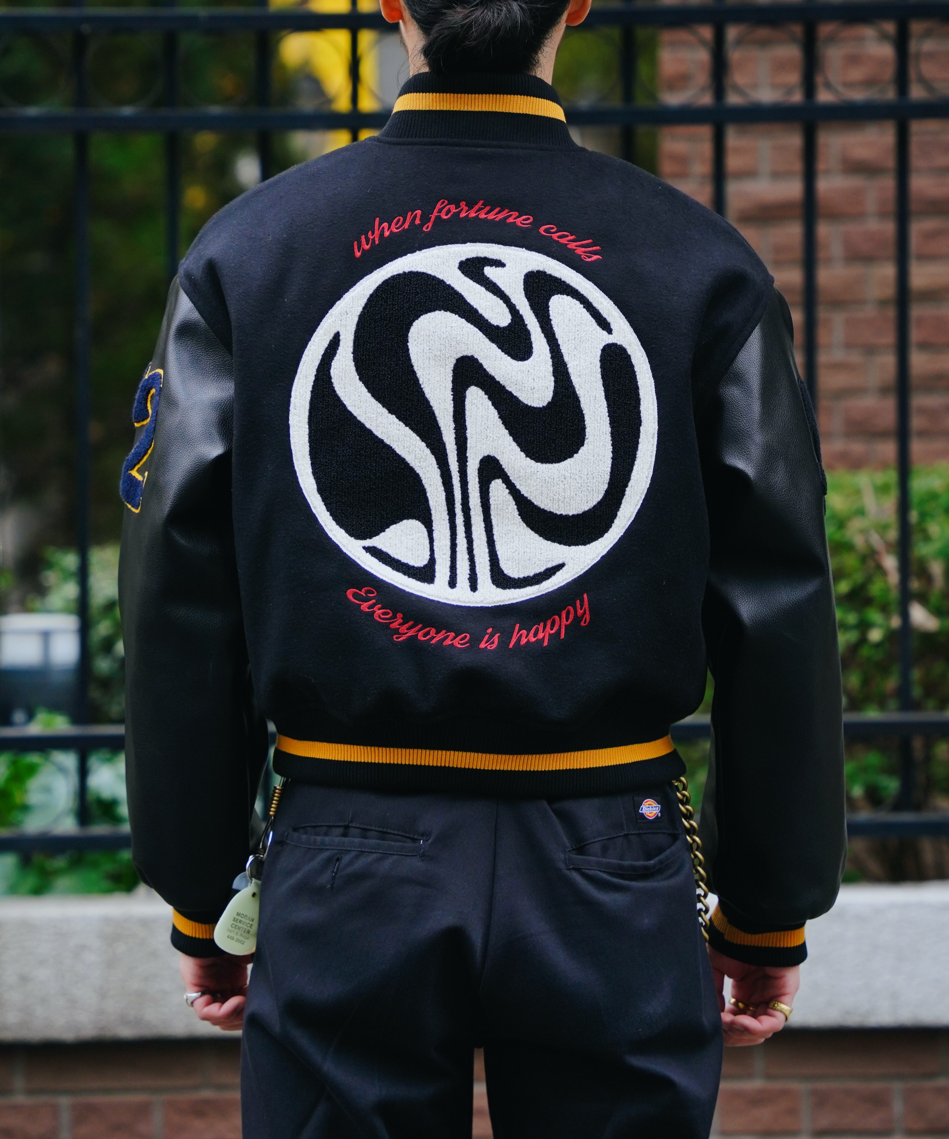 everyone スタジャン varsity jacket XL everyone スタジャン varsity jacket XL