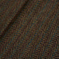 ヘリンボーンツイードスラックス[Brown]